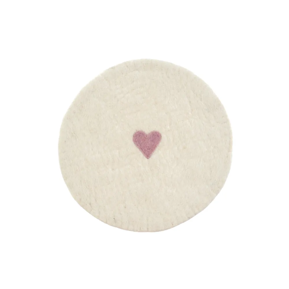 Heart Detail Dining Table Textile