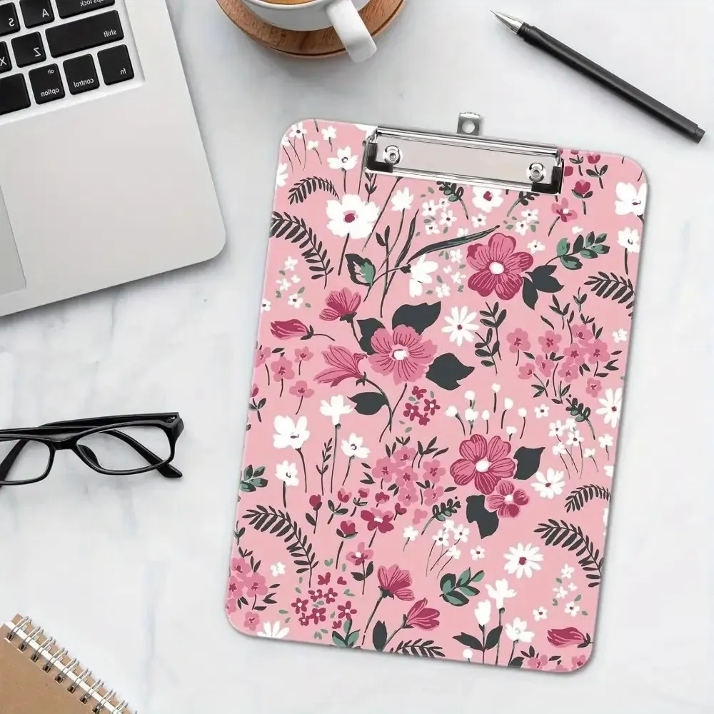 Floral Print Clipboard