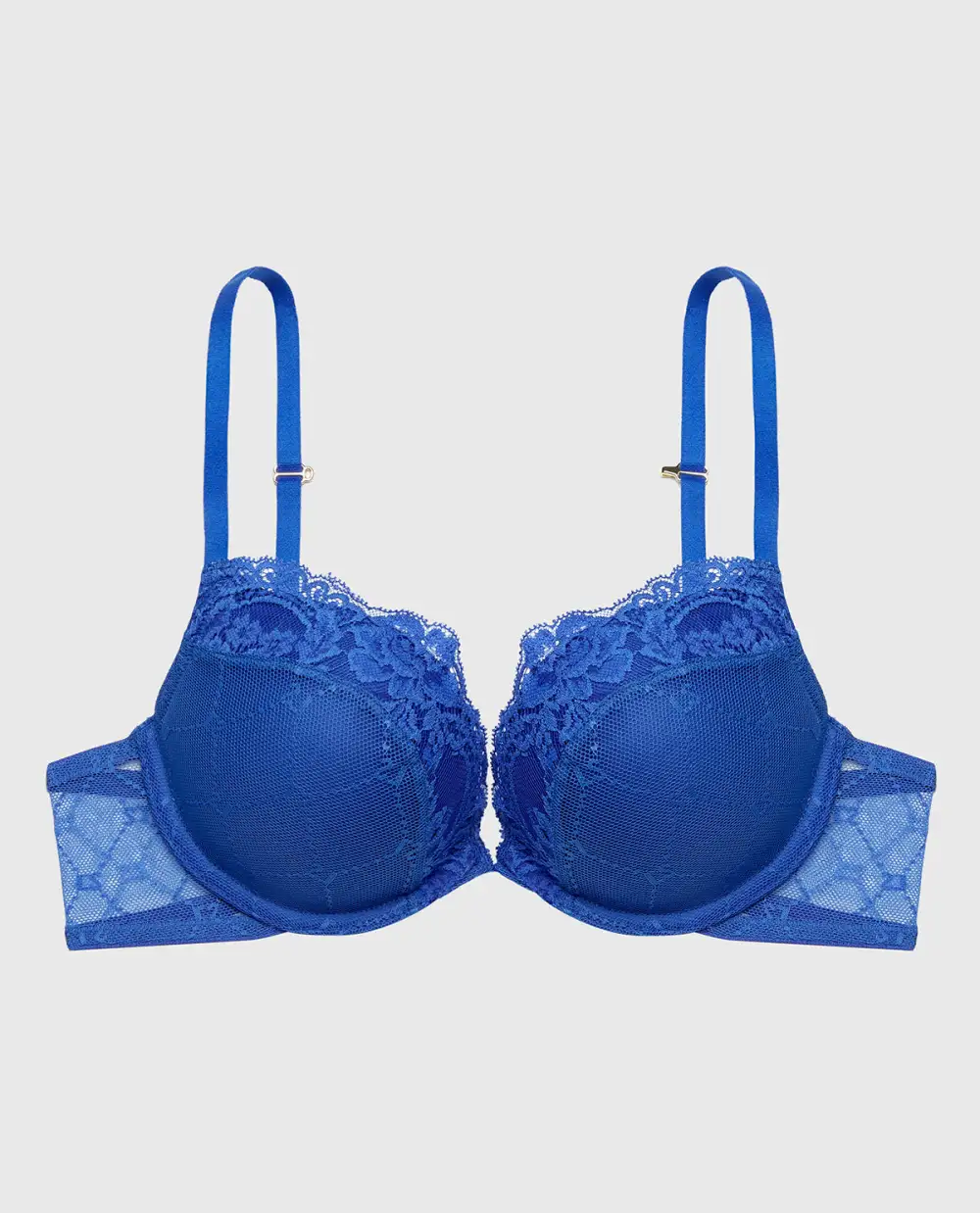 Push Up Opulent Lace Bra With Lace Cradle
