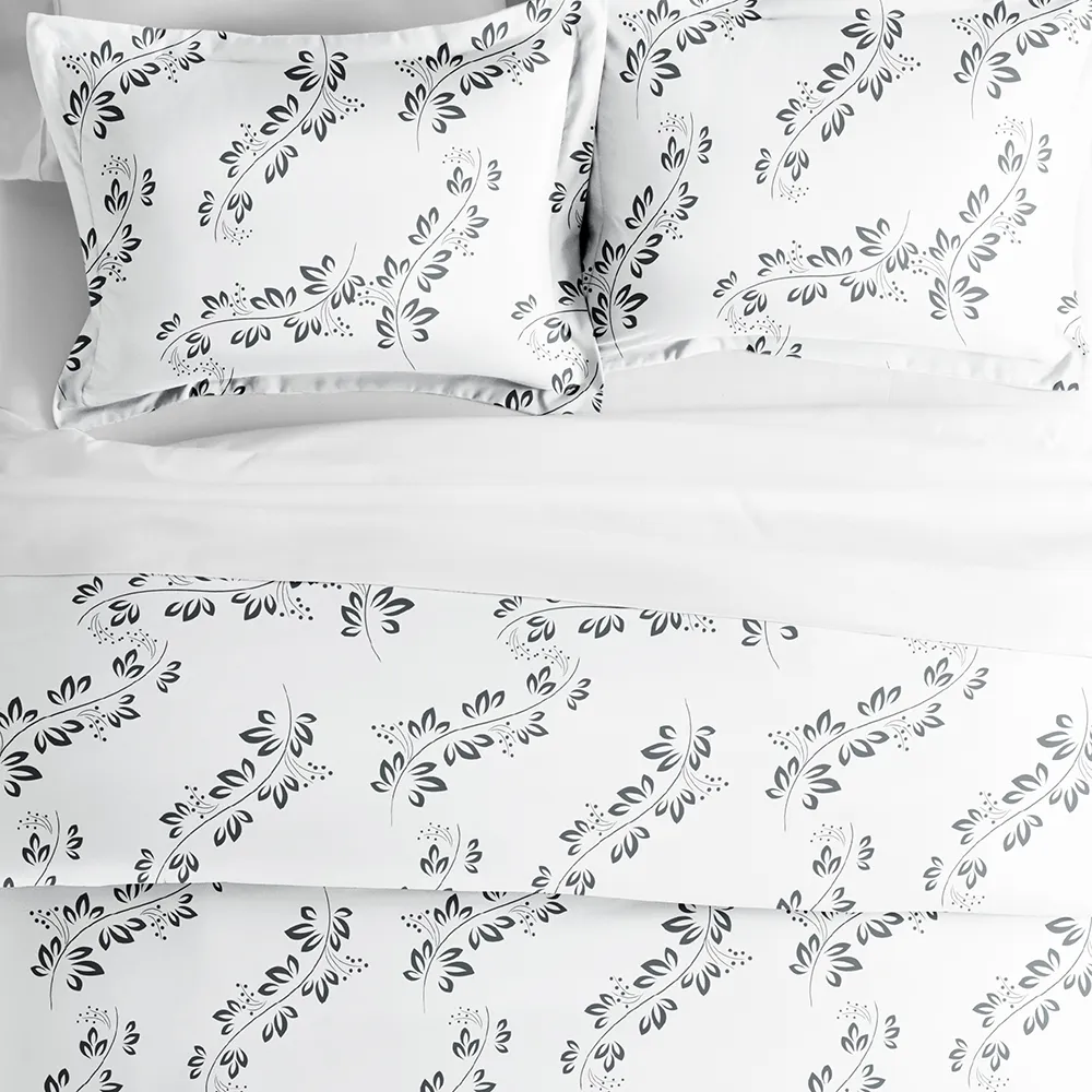 Simple Vine Pattern Duvet Cover Set