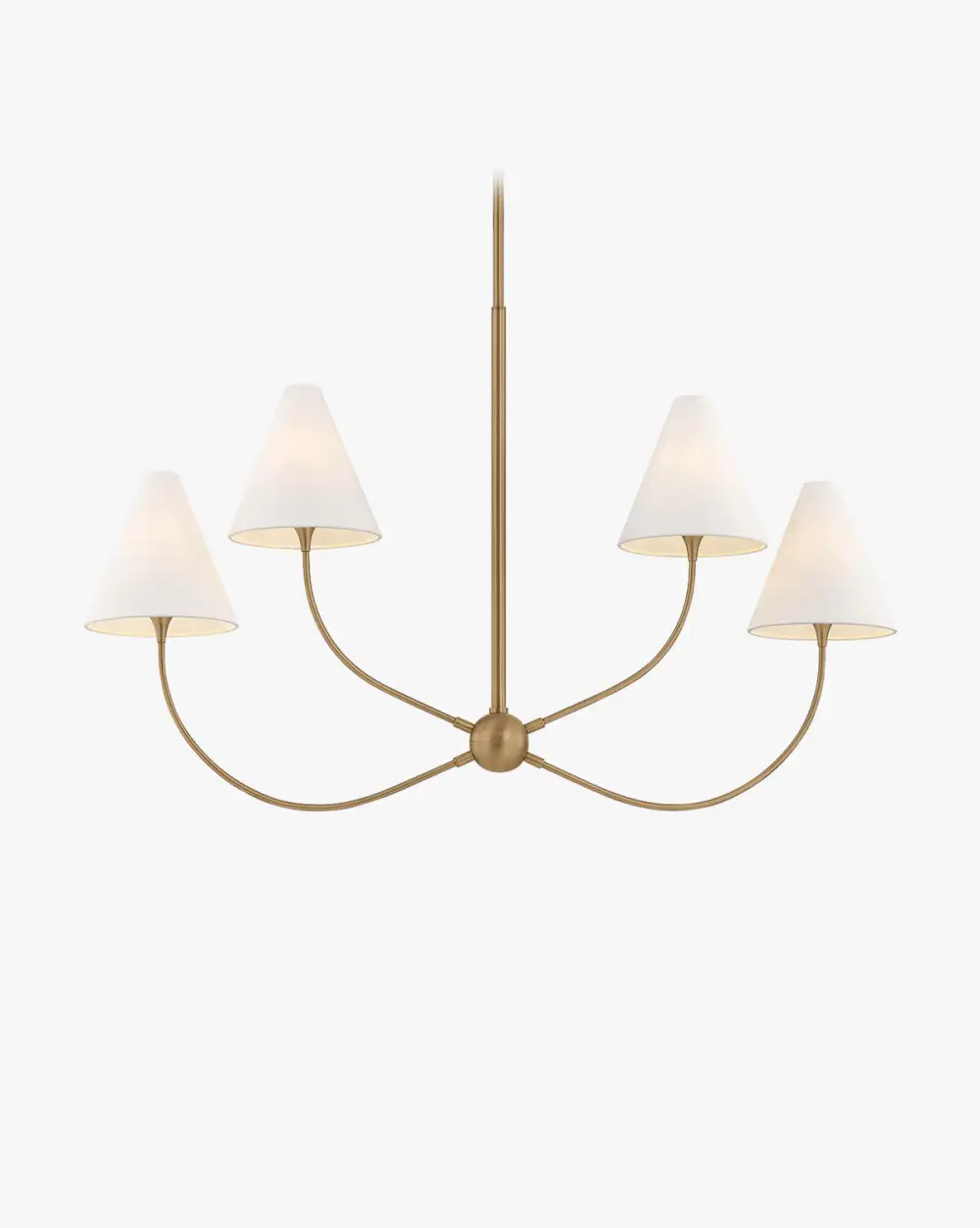Sculptural-Form Classic Chandelier