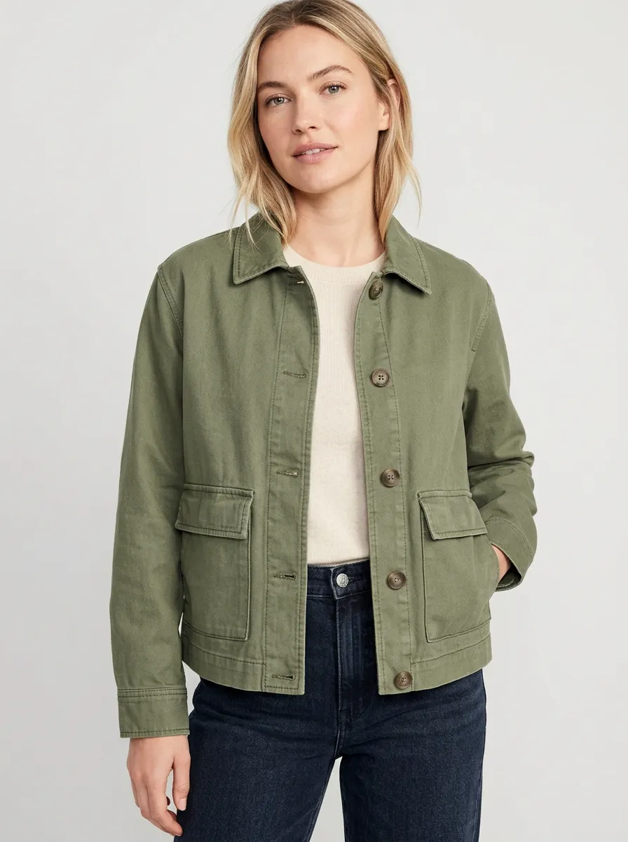 Utility Minimal Women's Casual Jacket