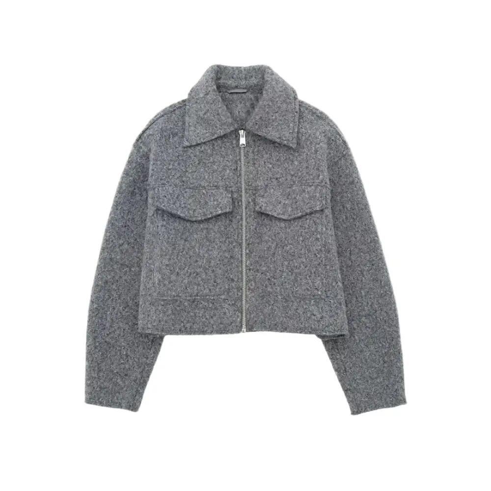 Cropped Women's Coat