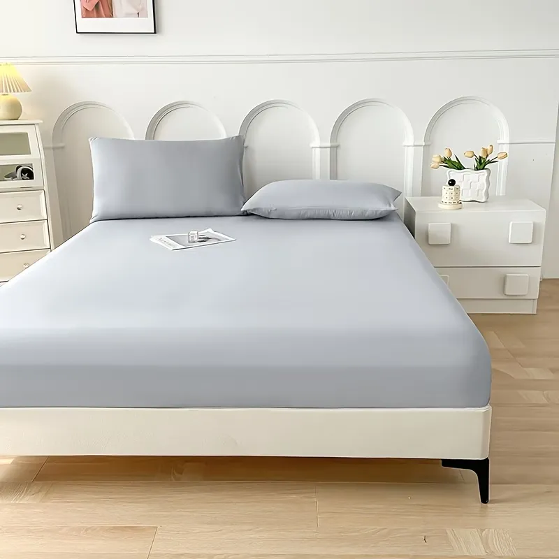 Plain Soft Bed Cover