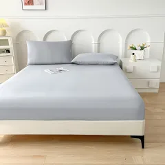 Plain Soft Bed Cover