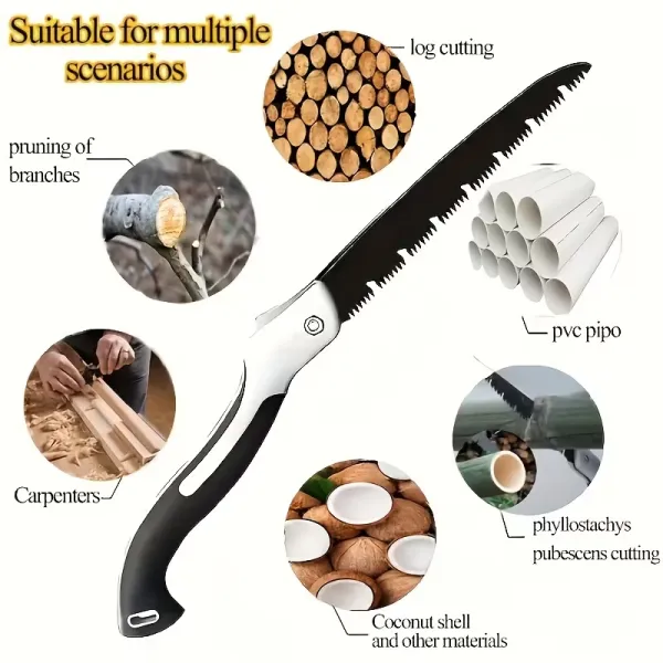 Foldable Multi-Purpose Hand Saw