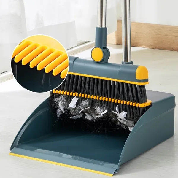 Standing Broom Dustpan Set