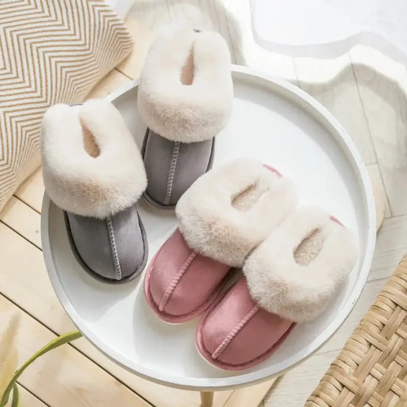 Cozy Plush Home Slippers