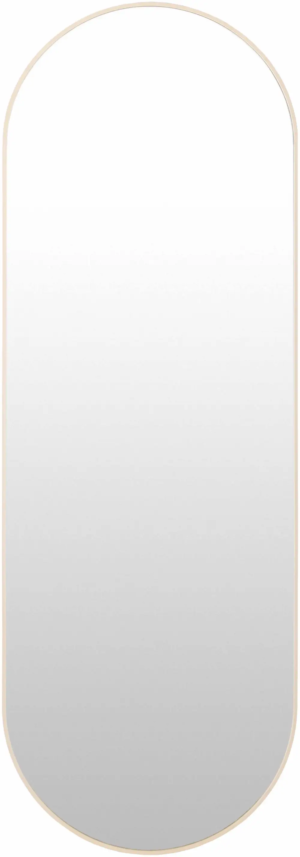 Contemporary Aluminum Frame Mirror