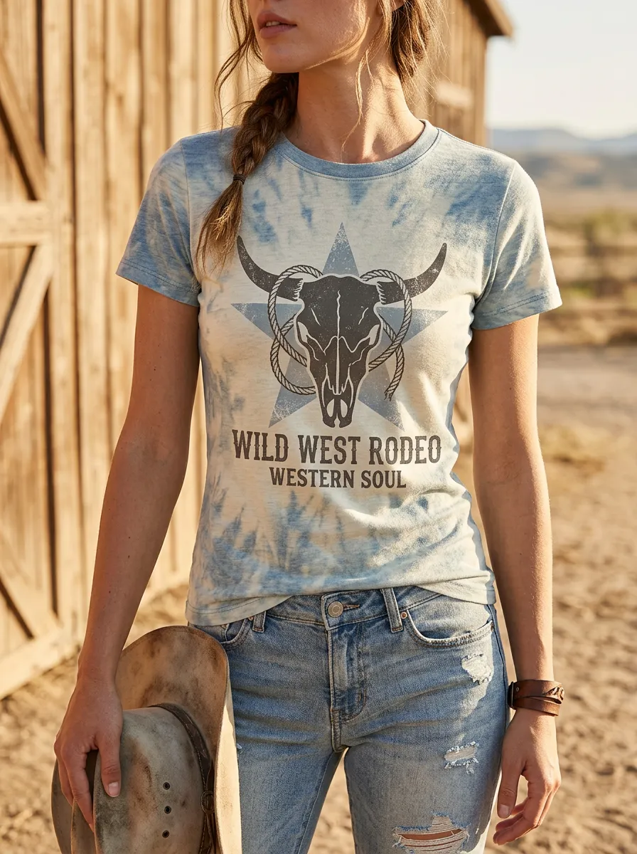 Wild West Rodeo T-Shirt Light