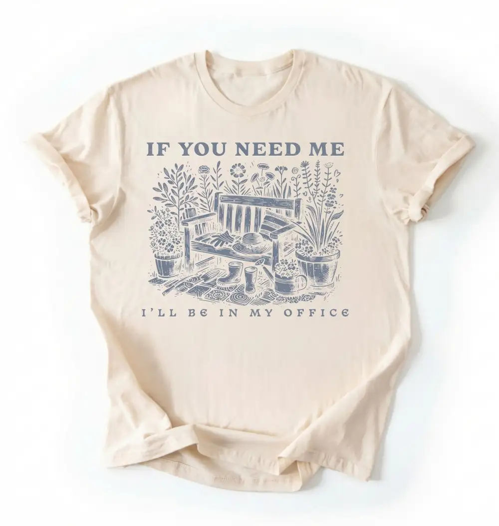 Plant Theme Core Graphic Cotton Tee