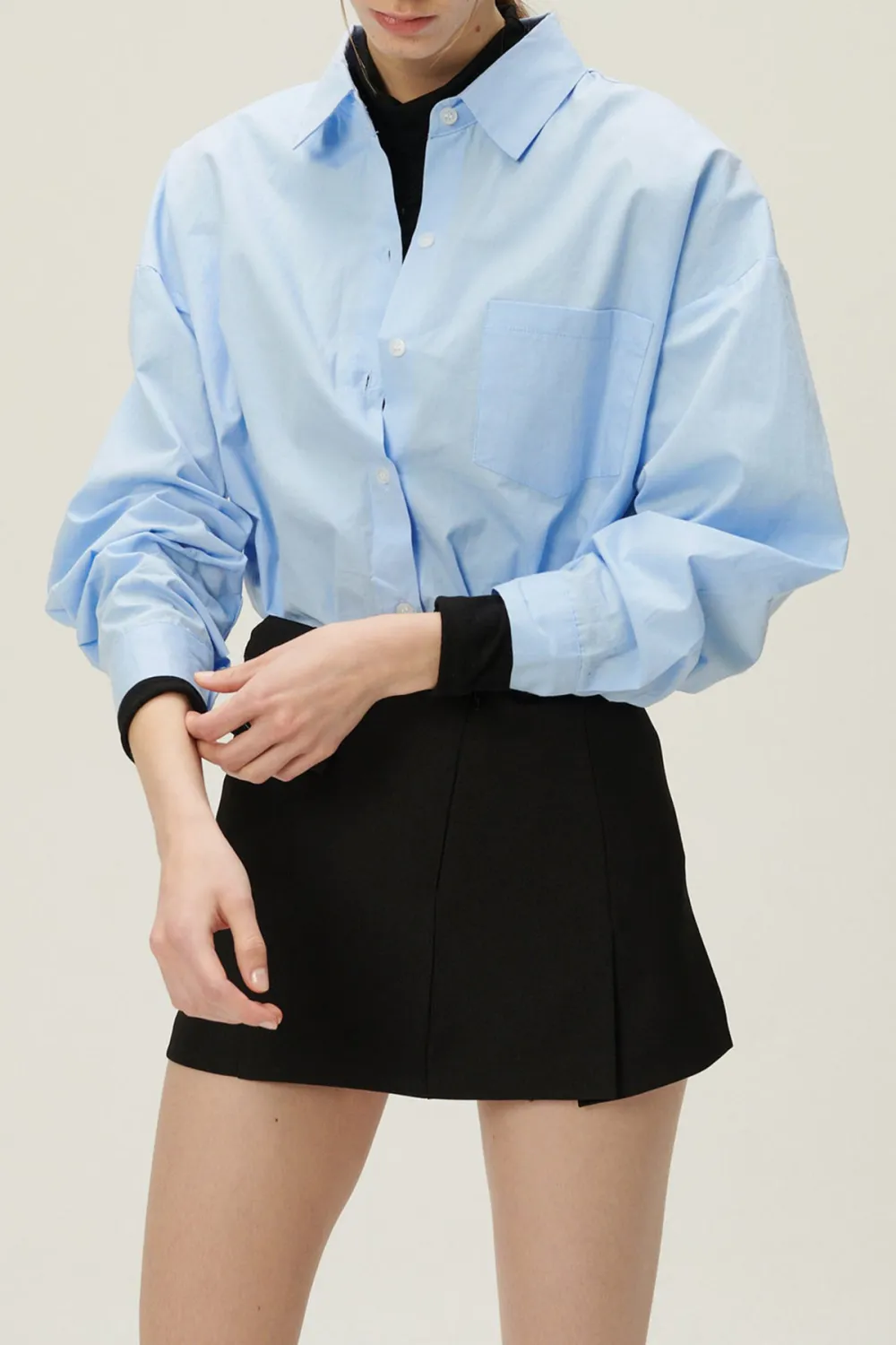 Open Back Shirt