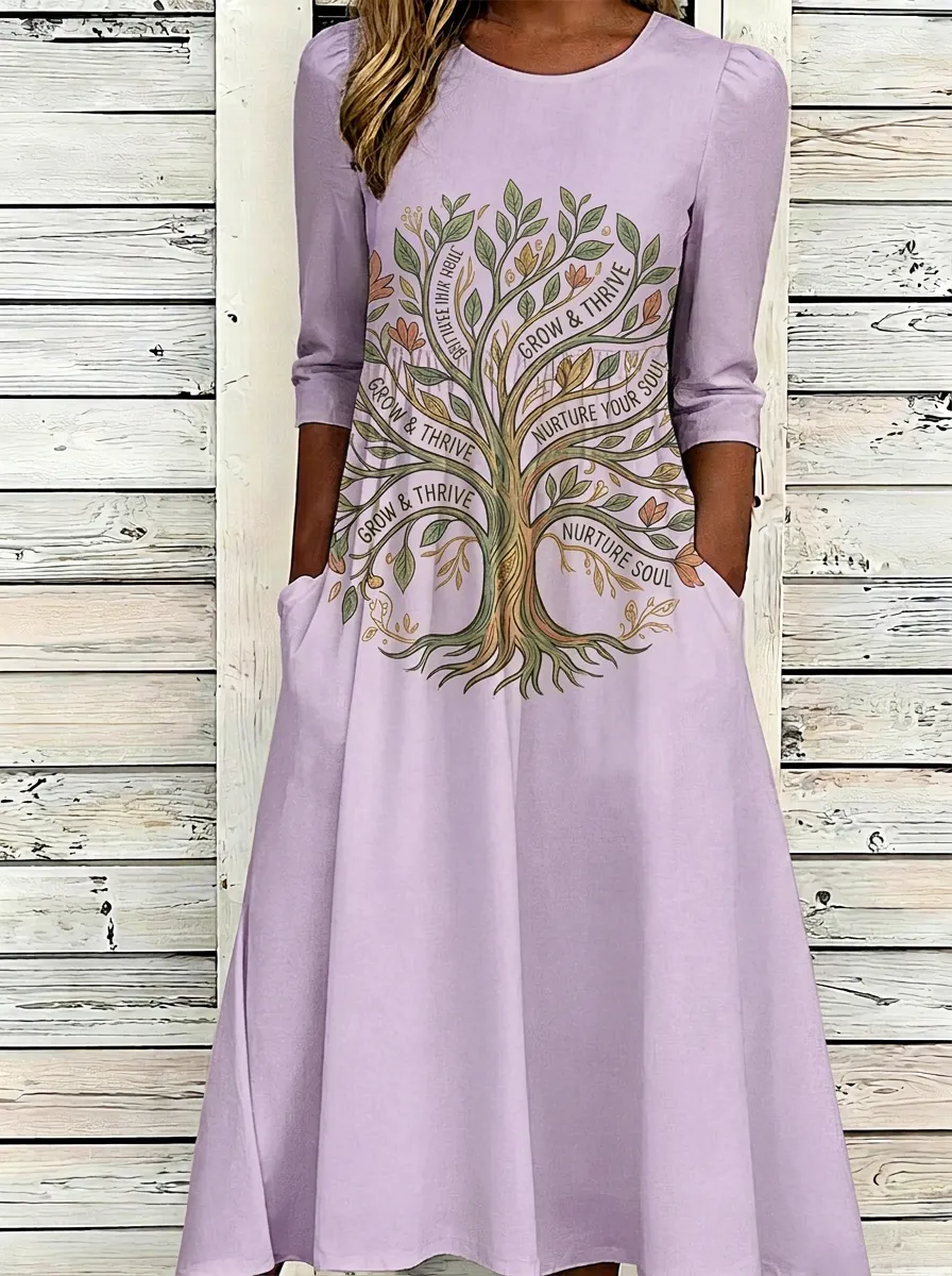 Tree Of Life Grow And Thrive Dress