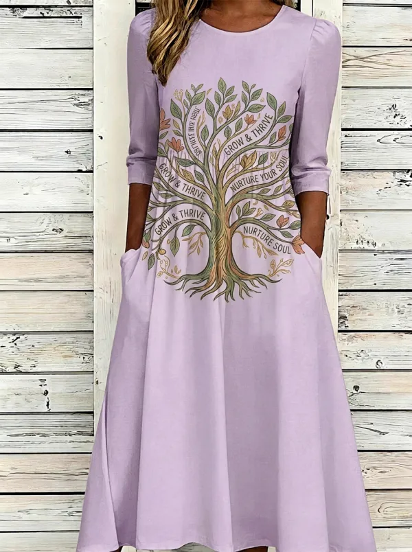 Tree Of Life Grow And Thrive Dress