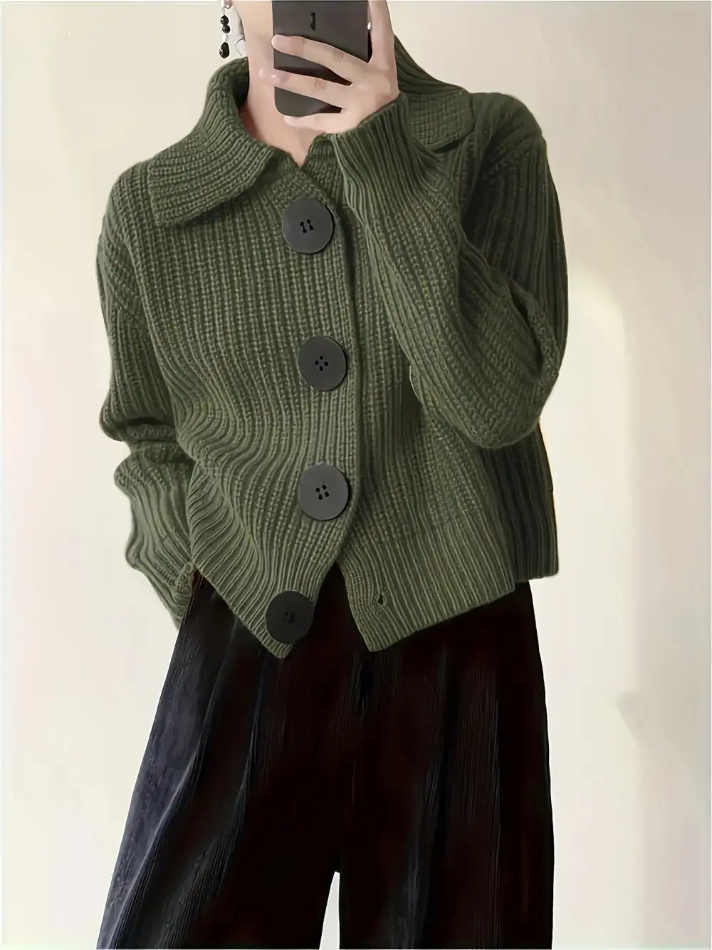 Knit Oversized Coat