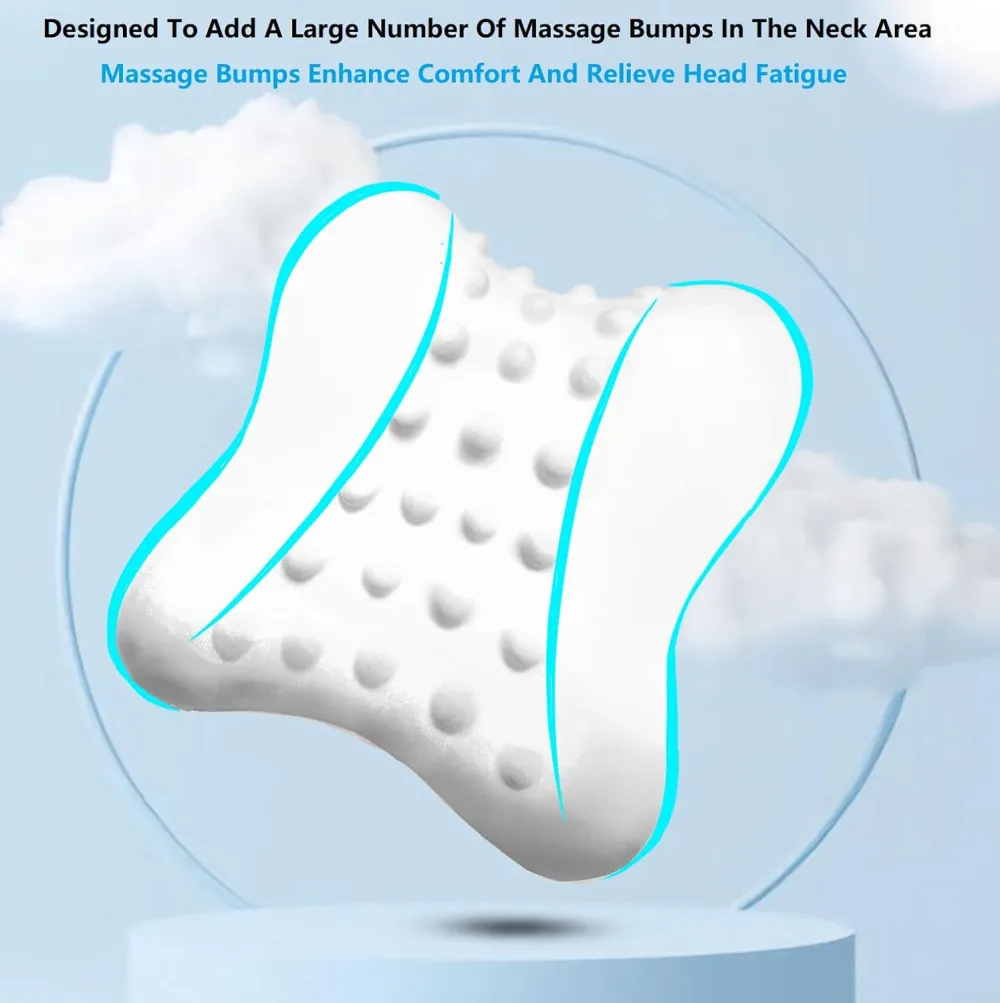 Car Pillow for Neck Pain Relief and Cervical Support,Pure Memory Foam Car Neck Pillow for Car Seat with Adjustable Strap and Washable Cover,Car Headrest Pillow for Ergonomic Design