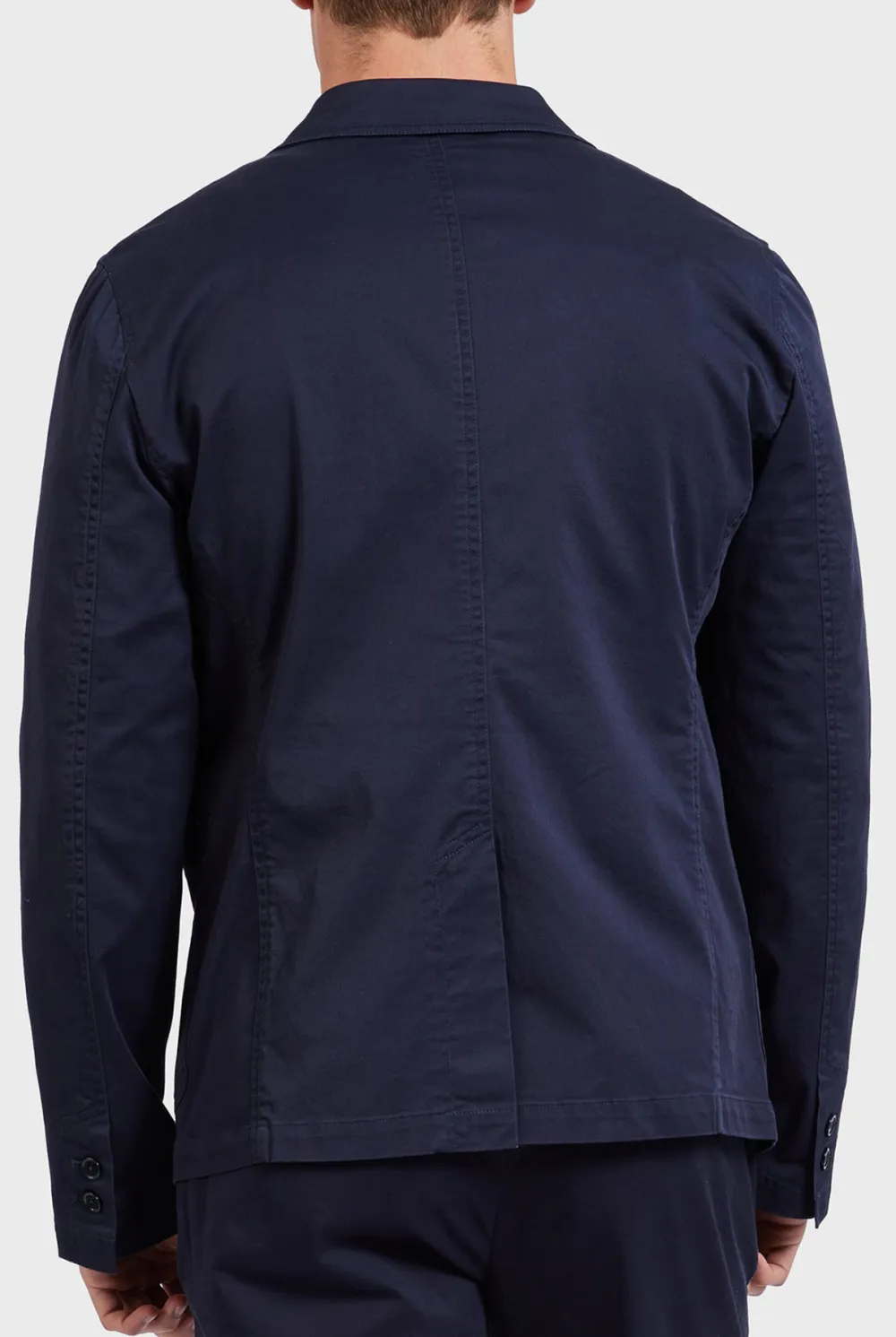 Minimalist Unstructured Casual Blazer Jacket