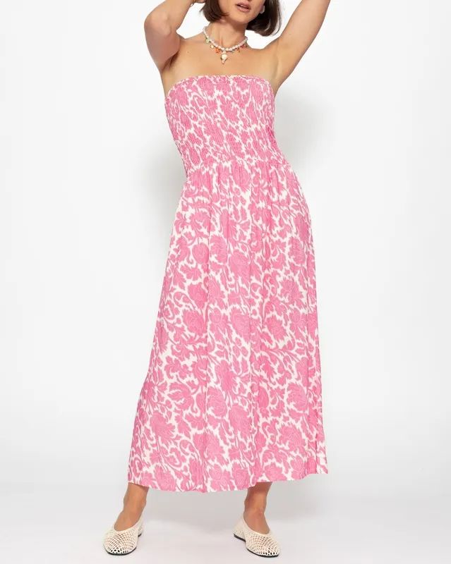 Pink Print Everyday Dress