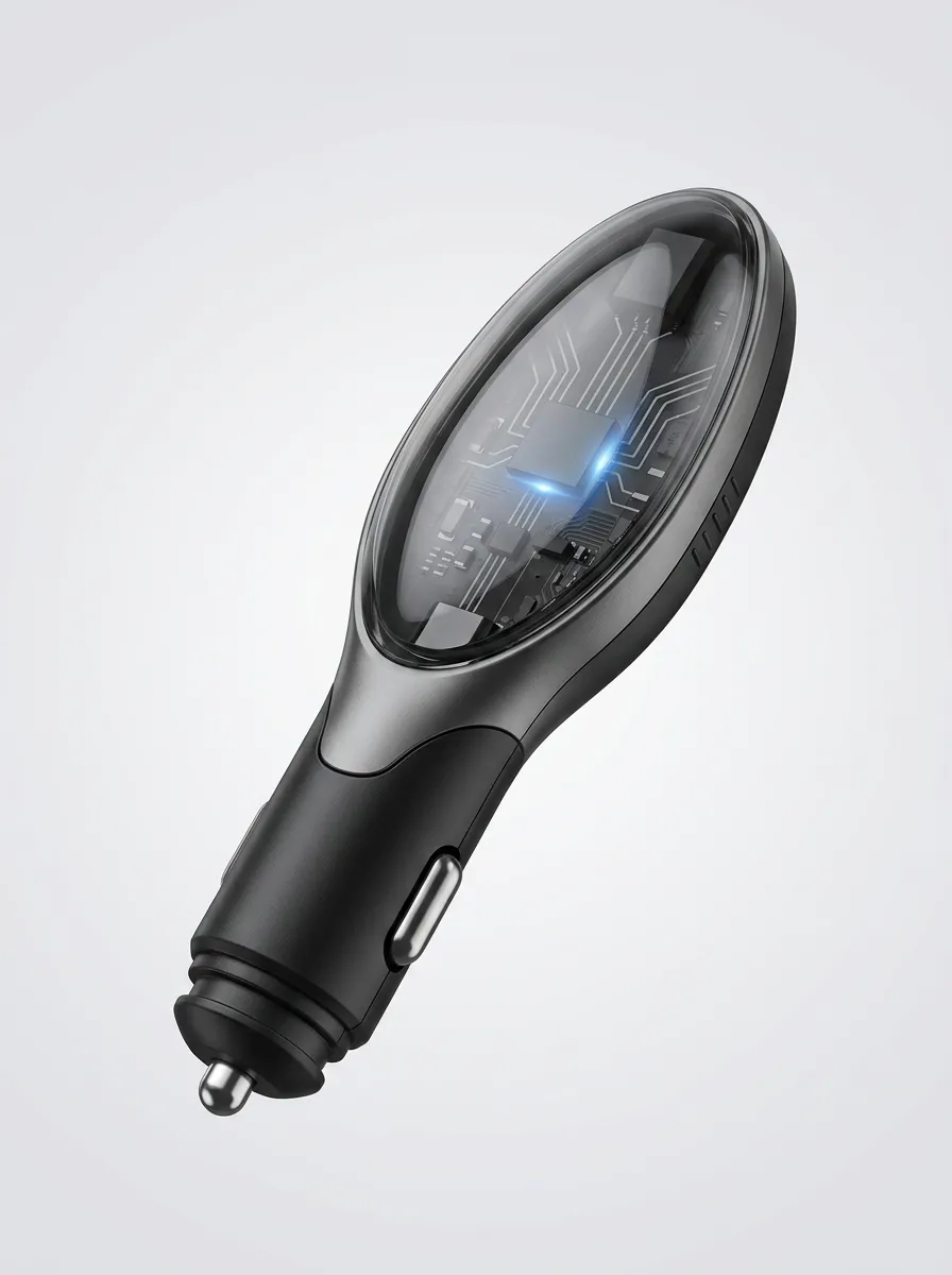 Circuit-Board Plug-In Car Fuel Saver for Vehicle Accessory Use