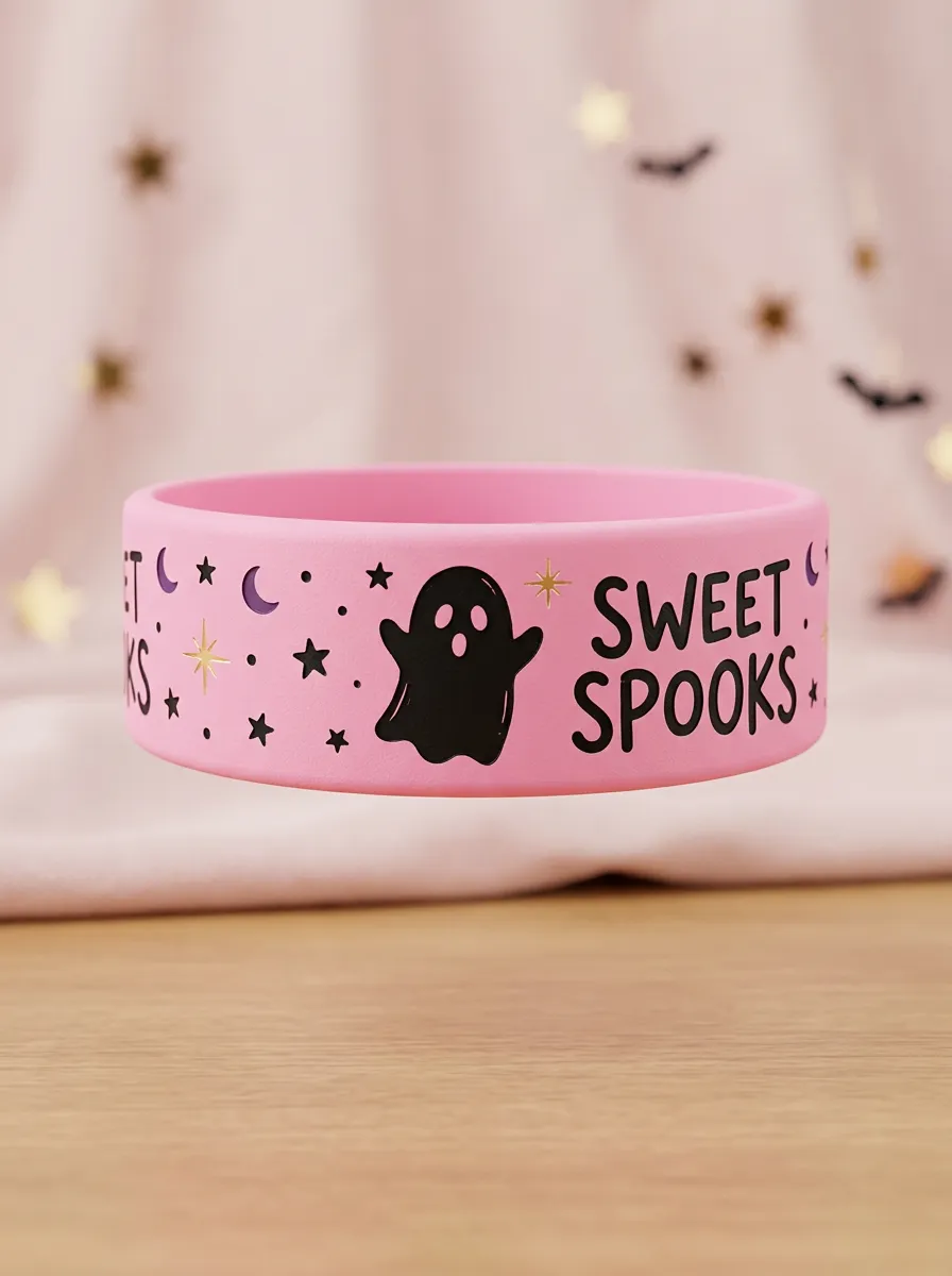 Star Halloween Graphic Wristband