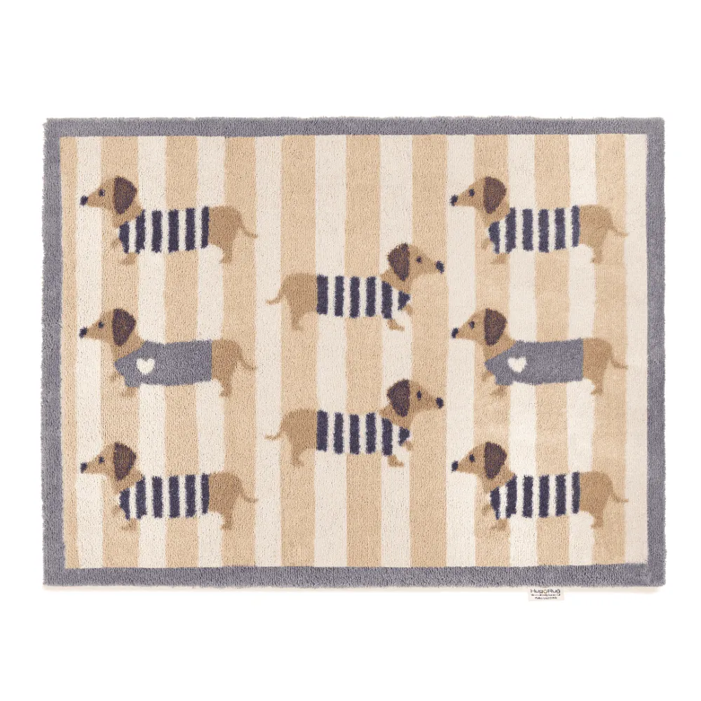 Sausage Dog Chic Door Mat