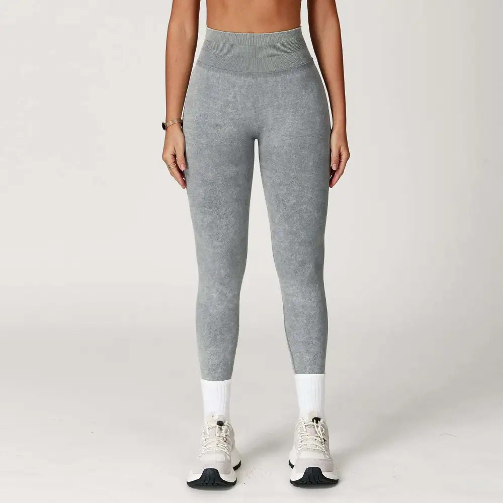 Stonewashed Active Leggings