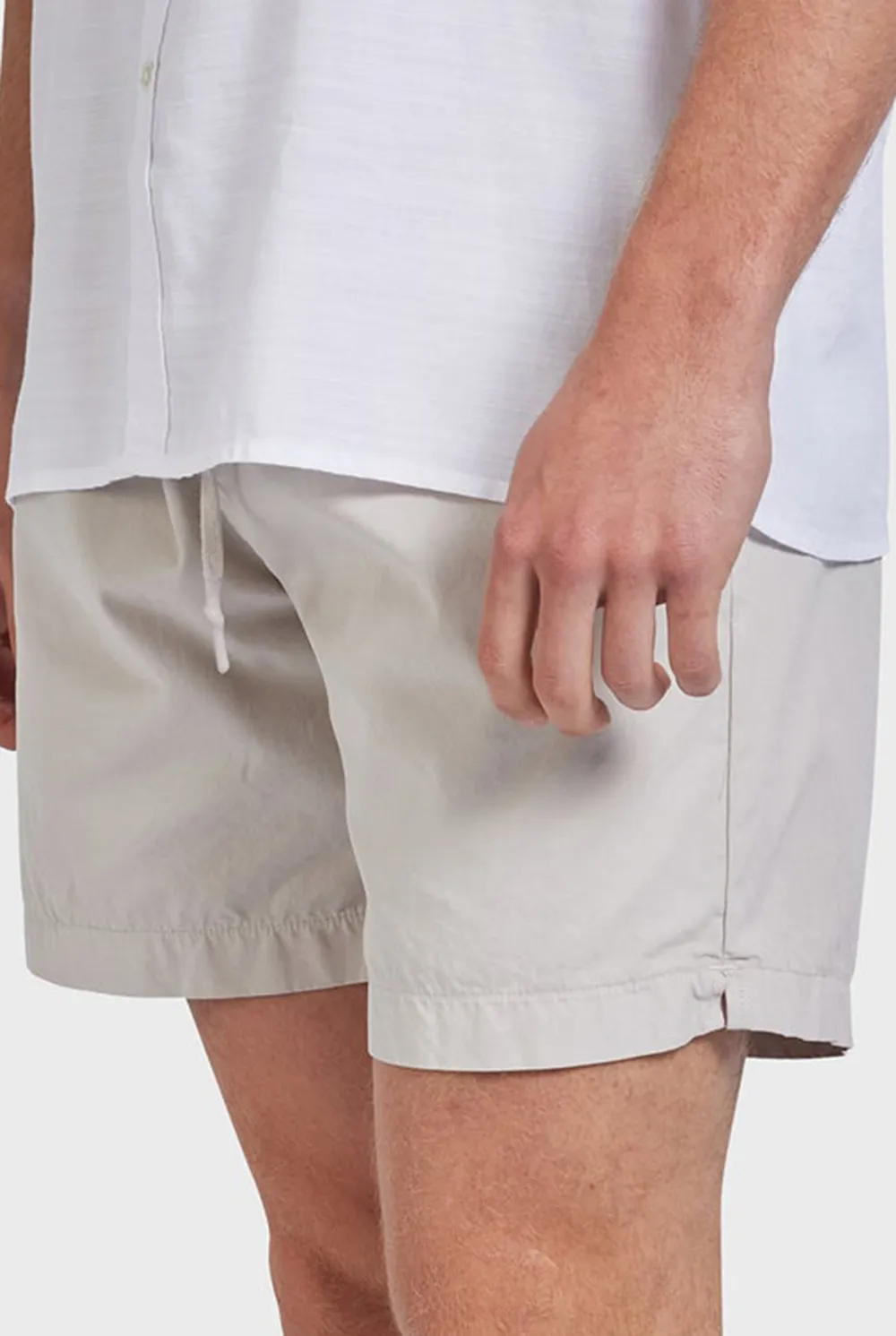 Relaxed Fit Linen Blend Casual Pull-On Shorts
