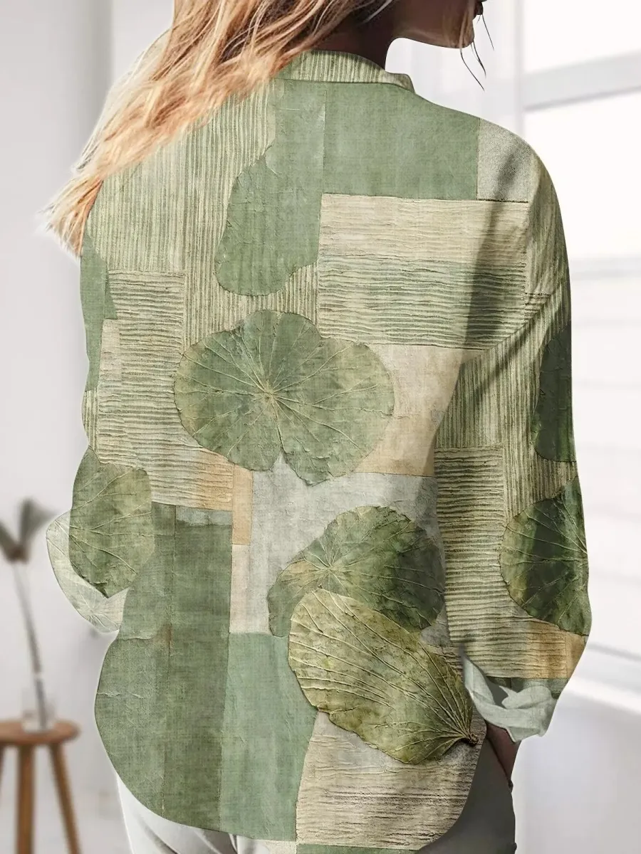 Lotus Leaf Patch Shirt