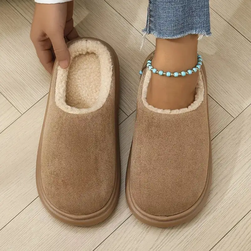 Easygoing Plush Indoor Slippers