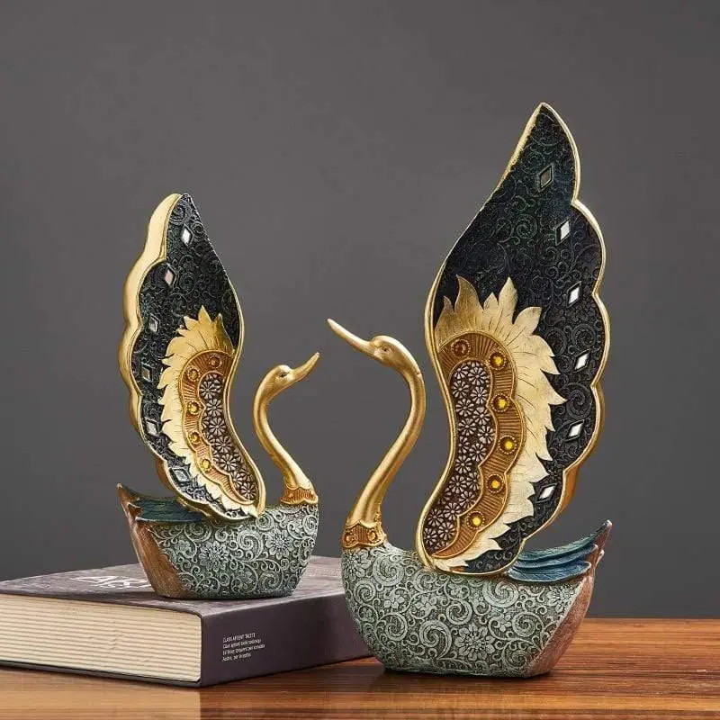 Coordinated Resin Figure Decor