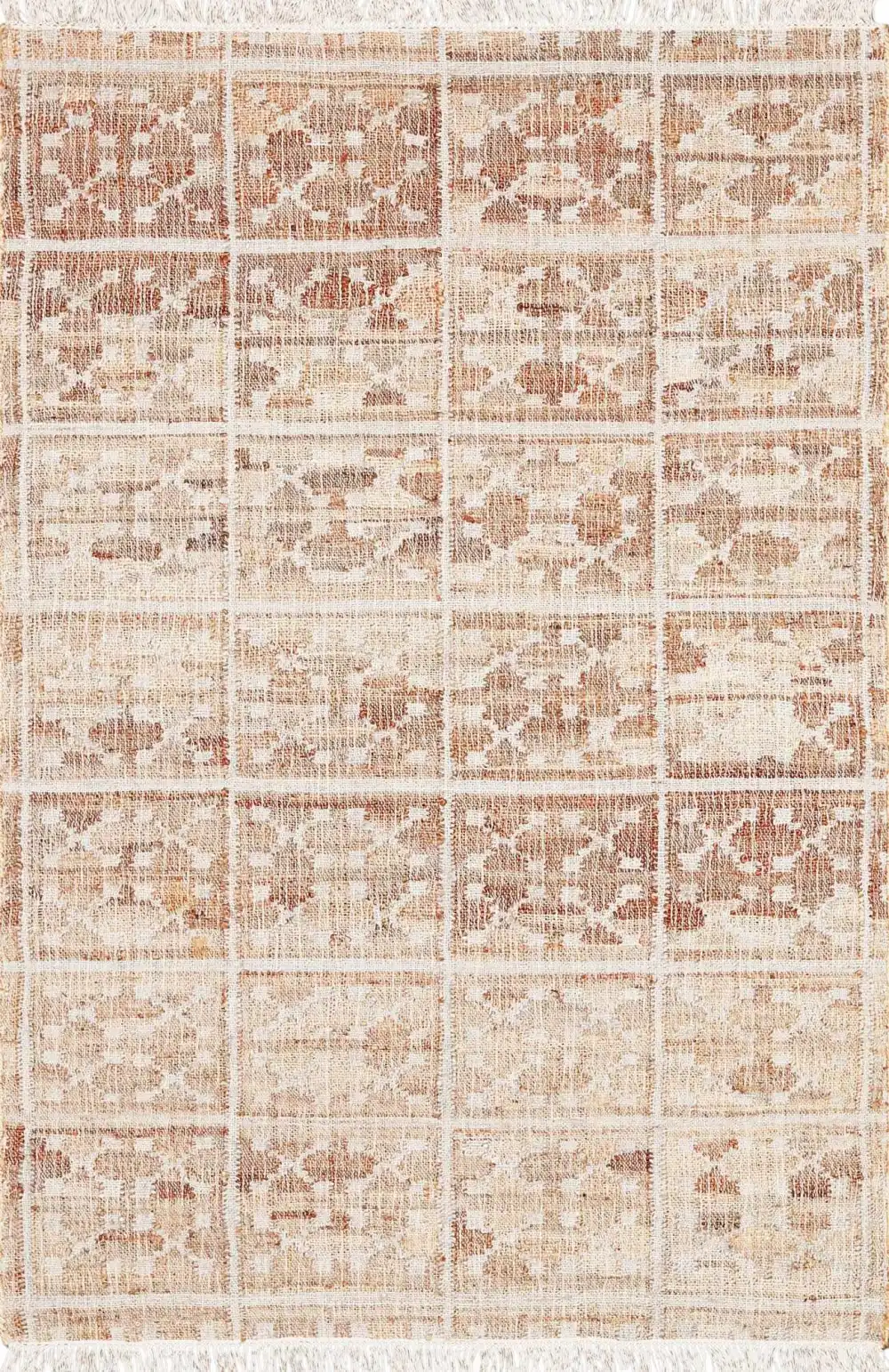 Polished Traditional Jute Area Rug