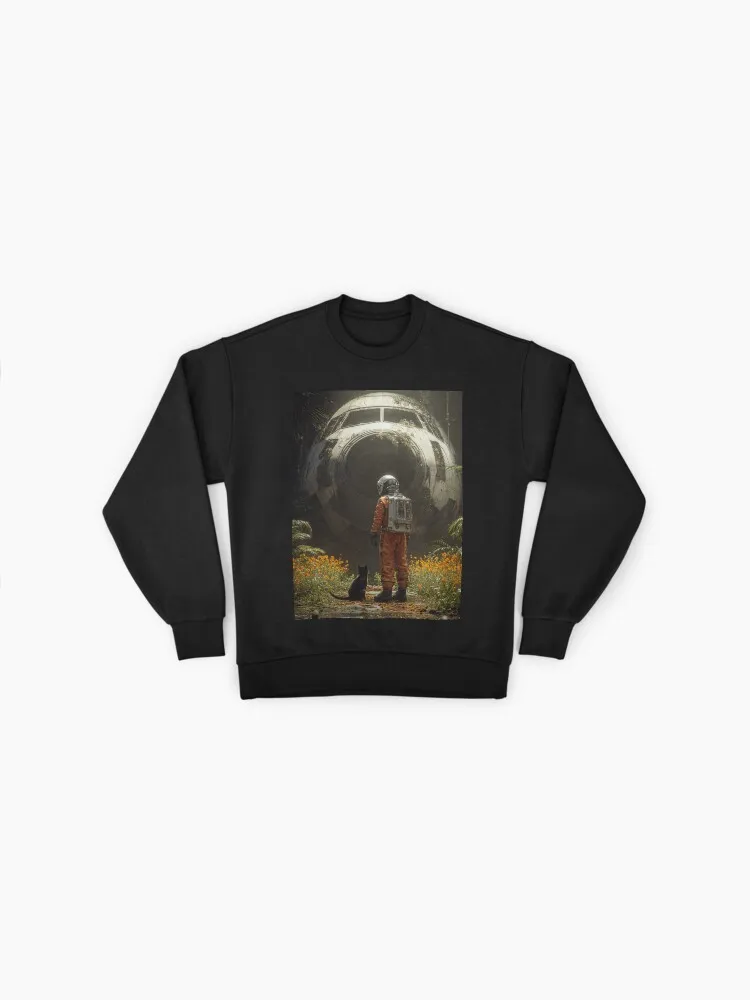 Sci-Fi Space Mission Art Sweatshirt