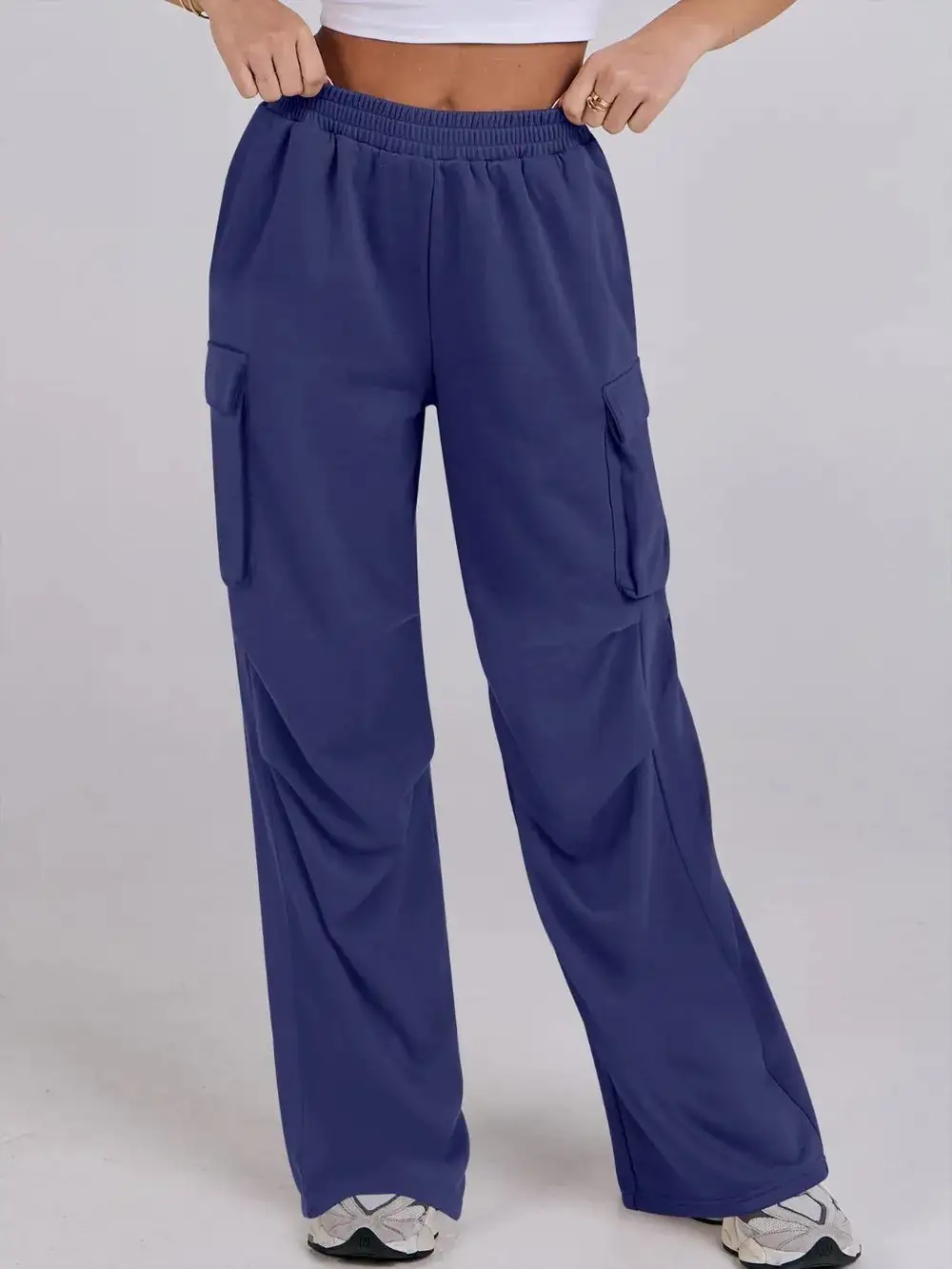 High Waist Wide Leg Pants