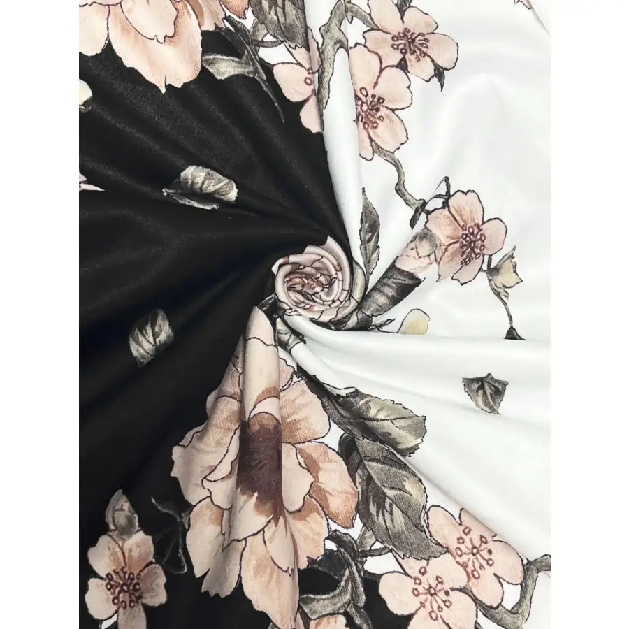 Midi Dress with Short Sleeves