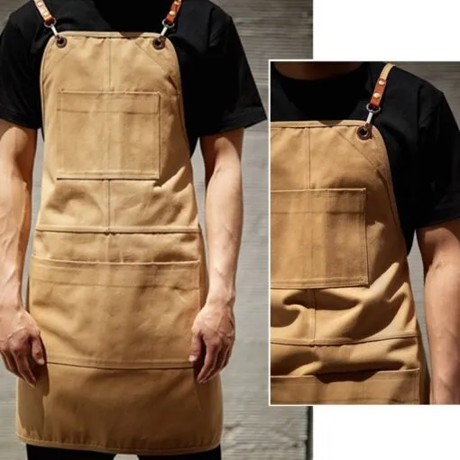 Practical Denim Crossback Kitchen Work Apron