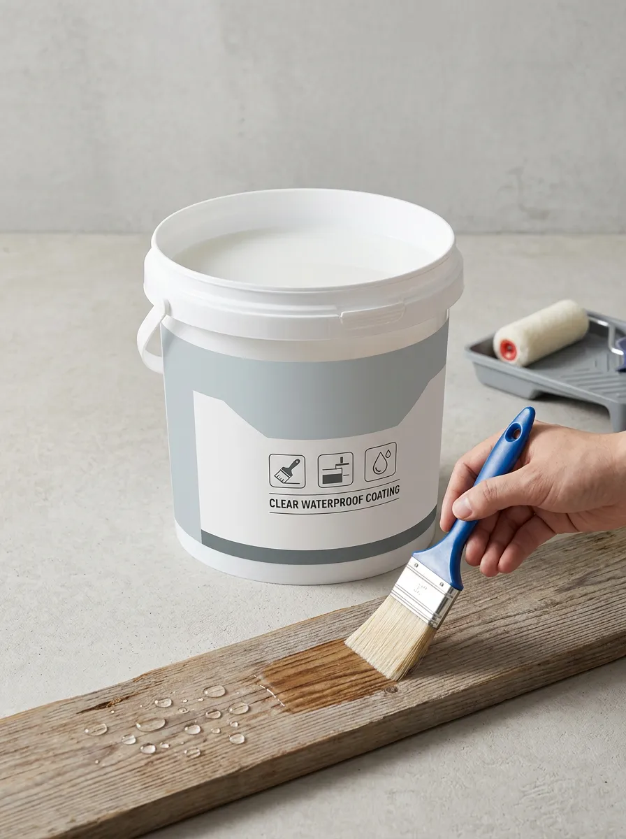 Clear Waterproof Coating for Household Maintenance