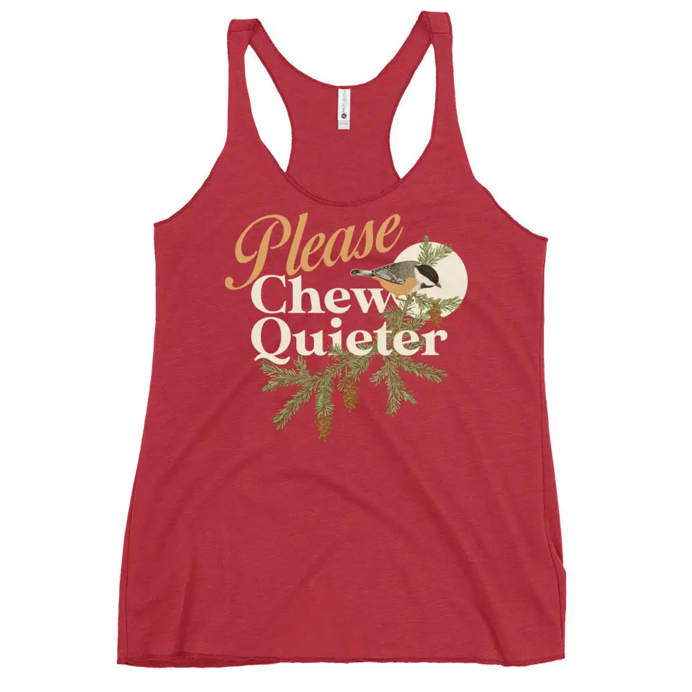 Quiet Chew Racerback Tank