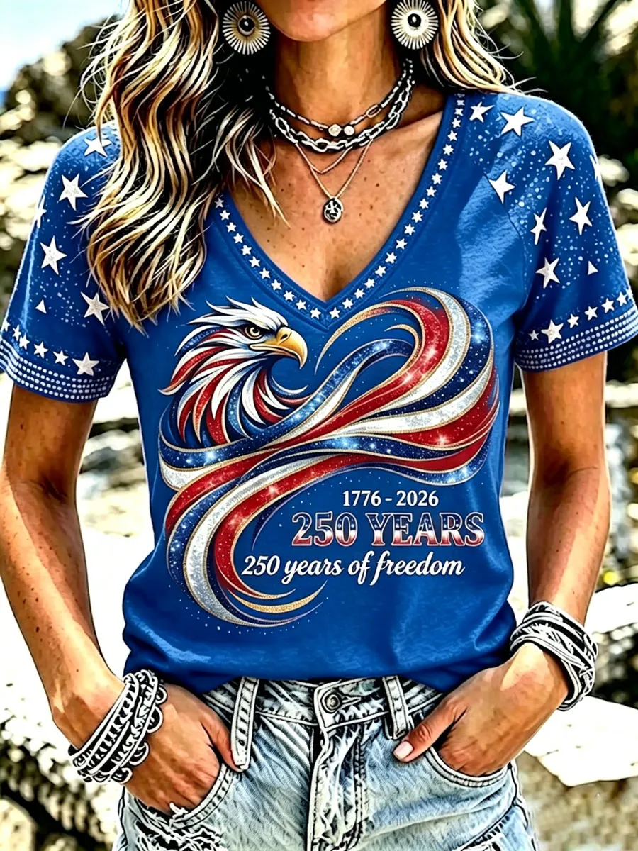 Women'S U.S. 250Th Anniversary  Print T-Shirt