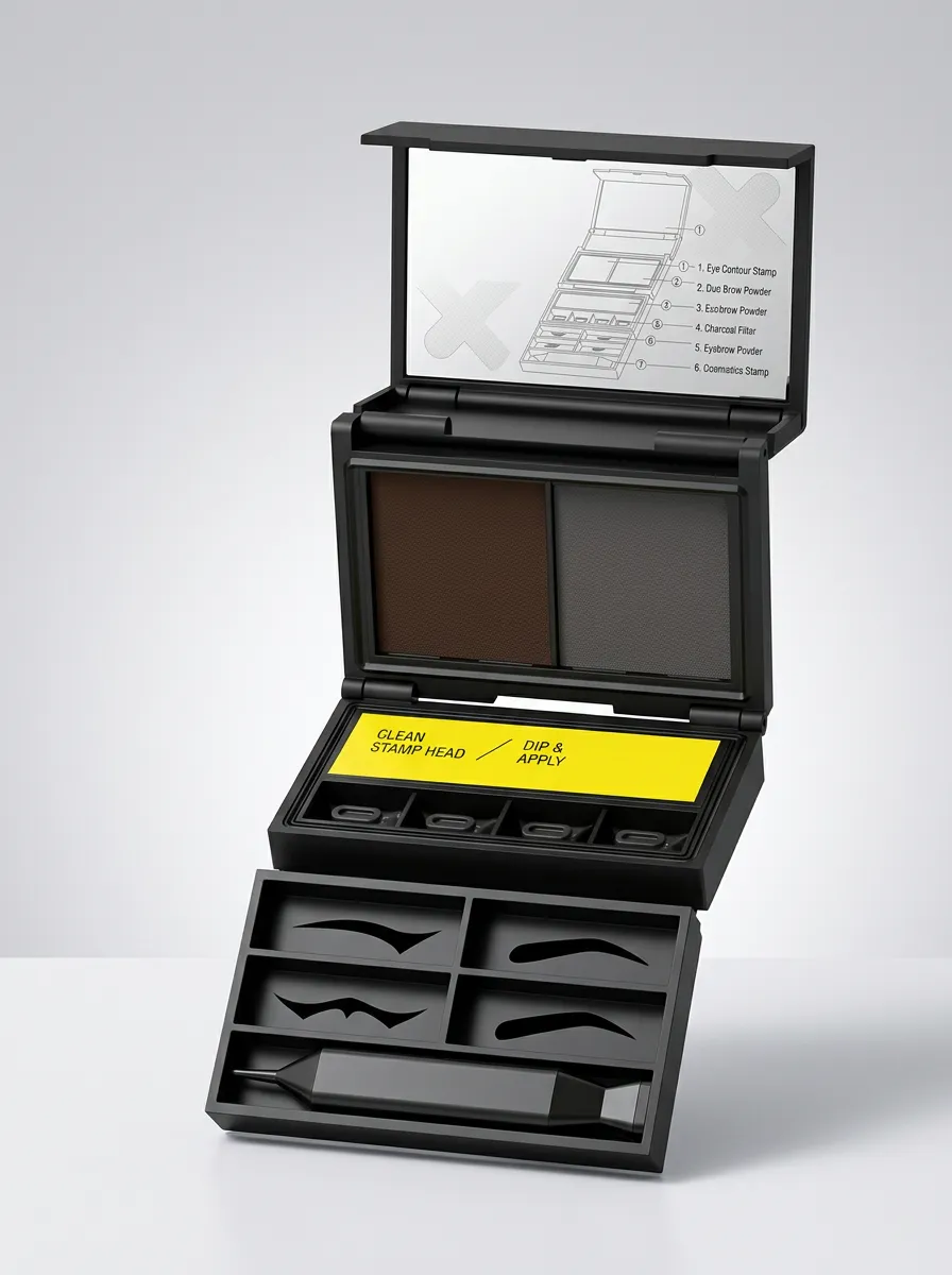 Focused 3-in-1 Eye Makeup Stamp Kit