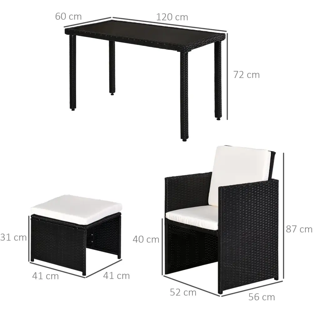 Weekend Rattan Garden Dining Set