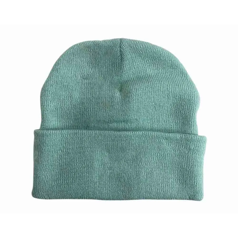 Kids Classic Oversized Patch Beanie