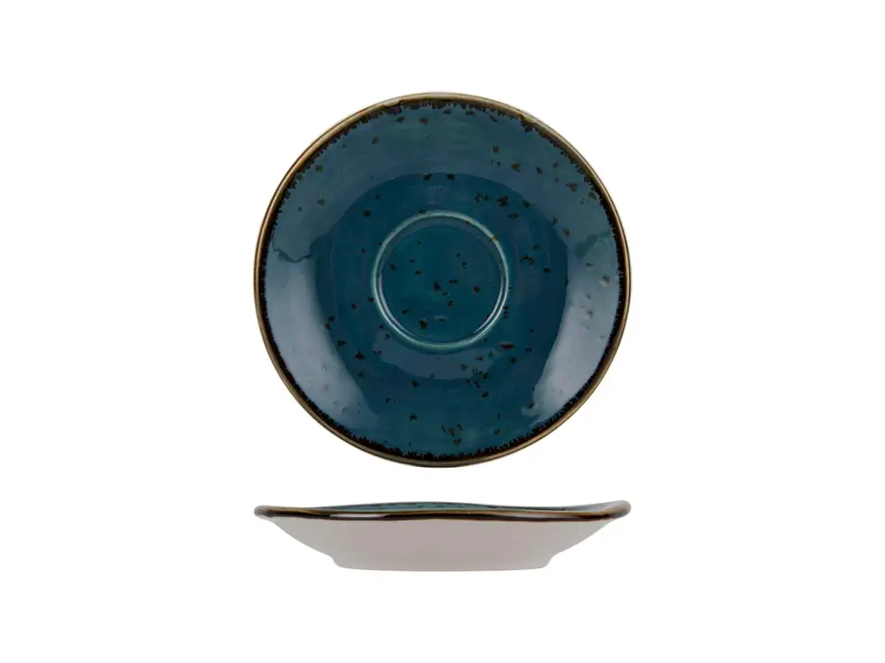 Geode Inspired Espresso Saucer