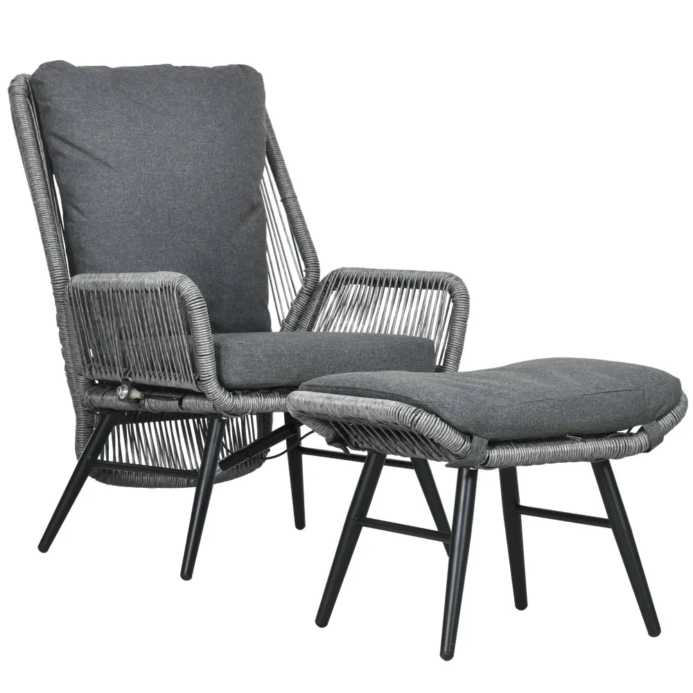Rattan Reclining Garden Chair