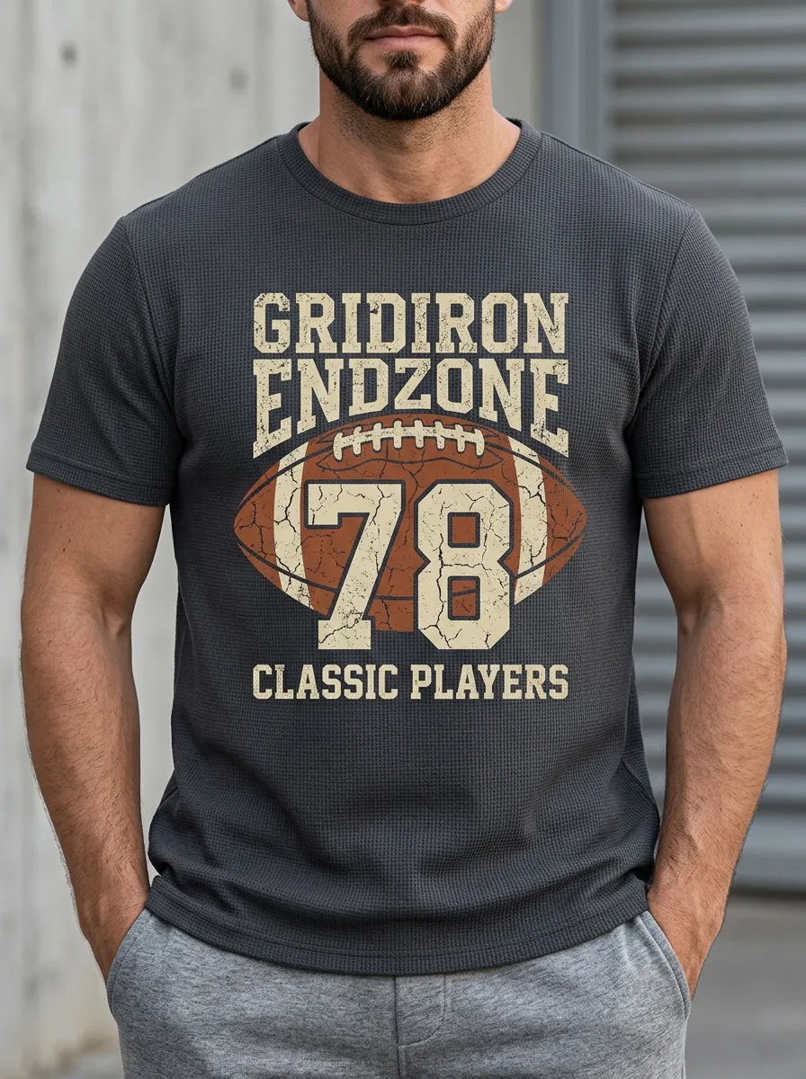 Men's Weekend Gridiron Helmet Graphic T-Shirt