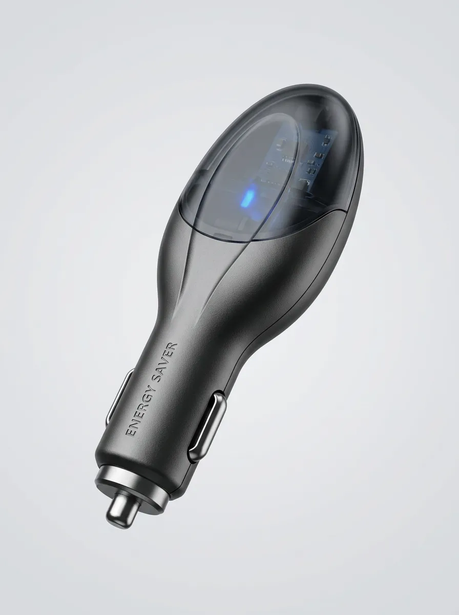 LED Indicator Plug-In Car Fuel Saver for Vehicle Device Setup