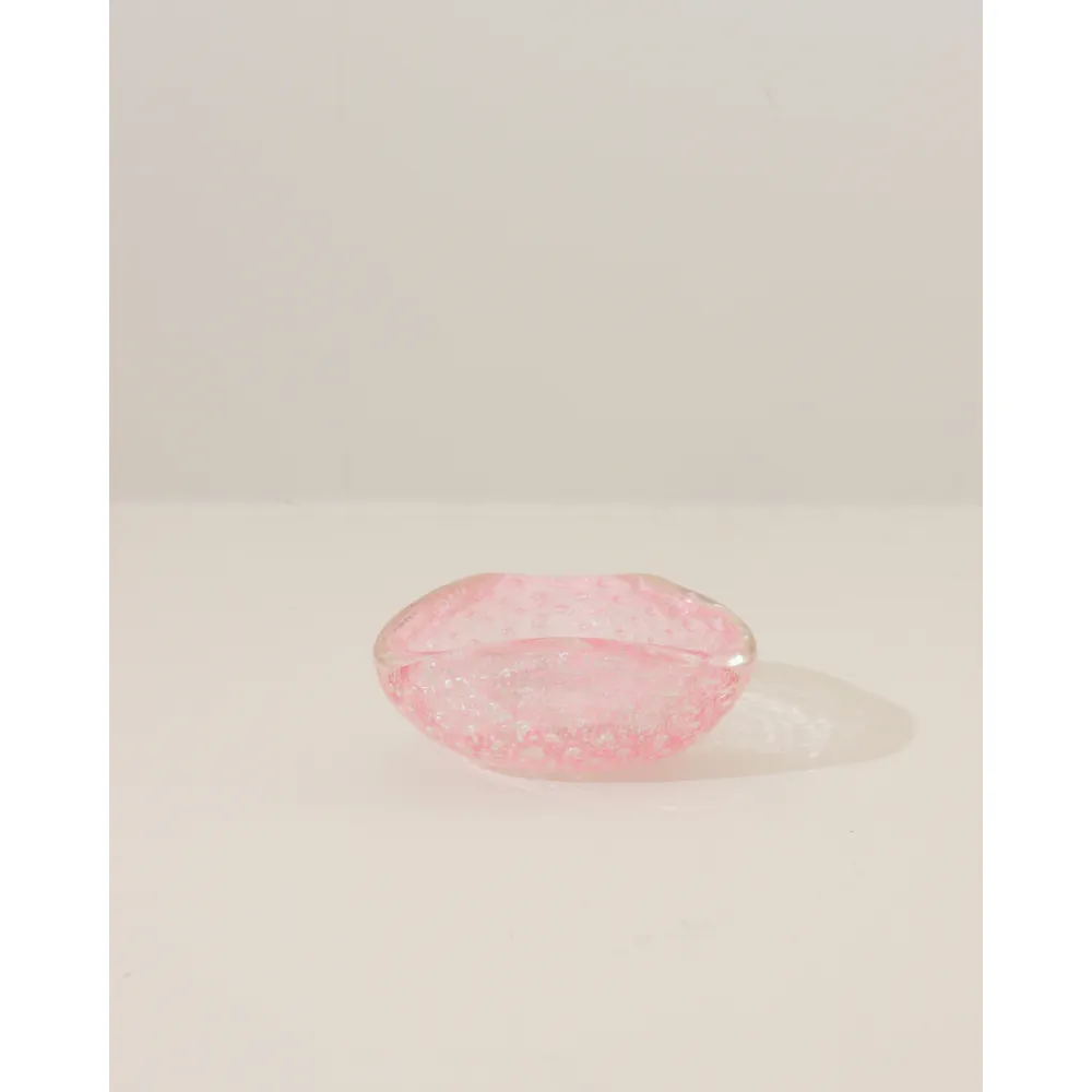 Triangular Art Glass Bowl