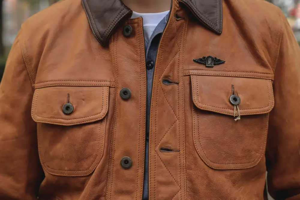Nubuck Western Men's Casual Jacket