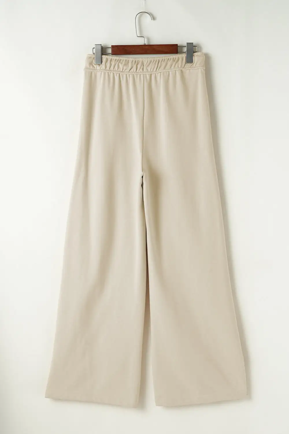 Easy Fit Drawstring Wide Leg Pants