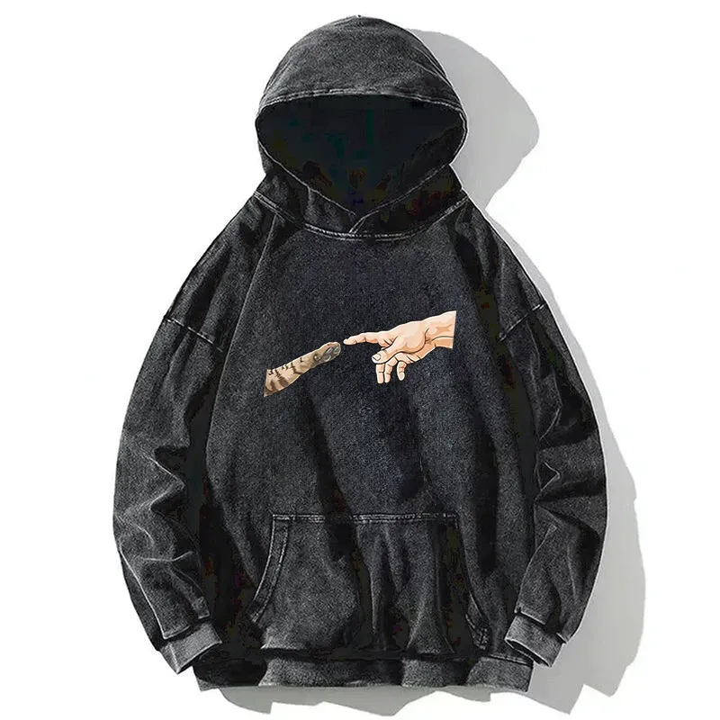 Classic Art Cat Hoodie