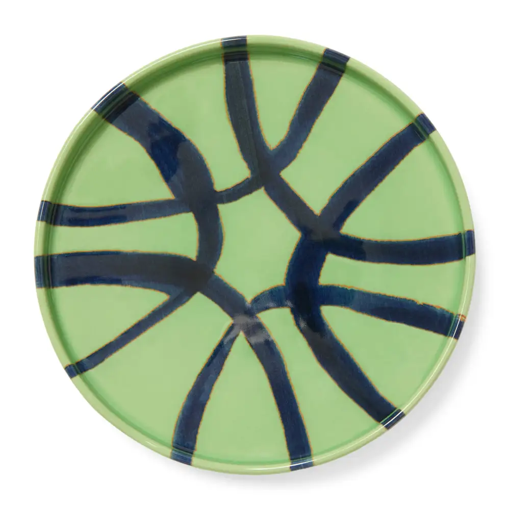 Inviting Ceramic Appetizer Plate For Shared Tables